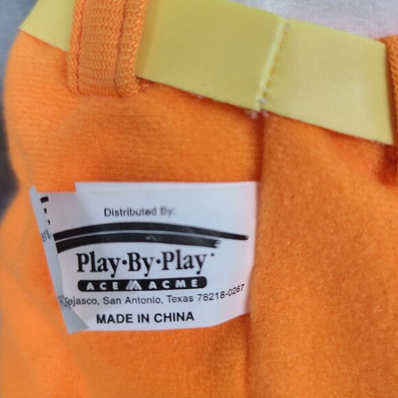 Three Stooges LARRY Football Player #1 Stuffed Plush Doll 10" Vtg 1999 Pre Owned - Picture 6 of 10